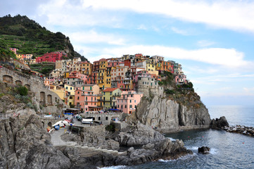 Italian village landscape