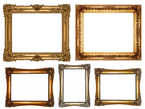 antike Bilderrahmen, Rahmenset, Border, Frame