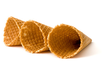 Waffel-Eistüten