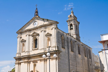 Church of St. Michele Arcangelo. Castellaneta. Puglia. Italy.