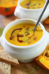 Kürbissuppe