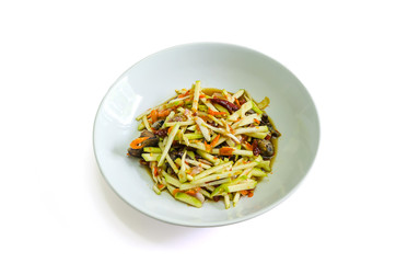 Thai papaya salad