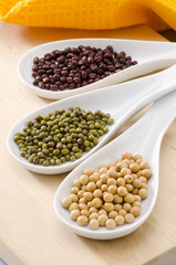 Assorted soy beans