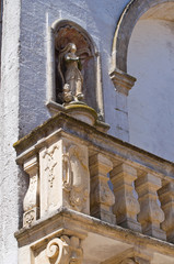 Fototapeta premium Balsamo palace. Specchia. Puglia. Italy.