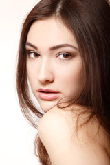 Obraz premium beauty portrait of young fresh girl