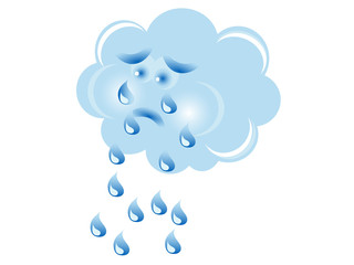 Obraz premium Weeping cloud