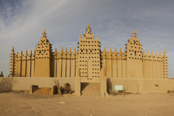 Naklejka premium Djenné, African City of Mud