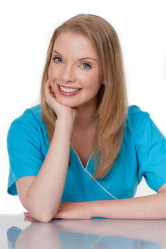 Portrait of young medical nurse