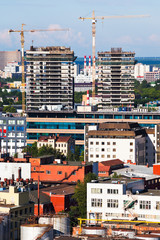 Obraz premium construction in city