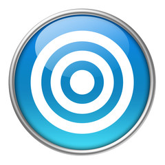 Bottone vetro centro bersaglio