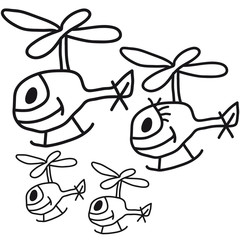 Helicopter Family © Style-o-Mat-Design