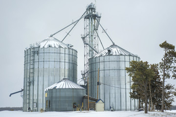 silver silos, winter © stevengaertner