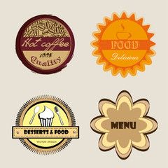 menu labels