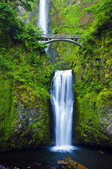 Multnomah Falls at Columbia River George