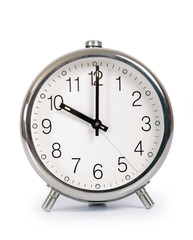Alarm Clock, showing ten o'clock