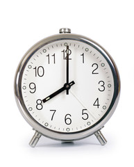 Alarm Clock, showing eight o'clock