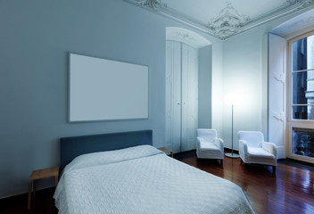 beautiful hotel in a historic building, double room