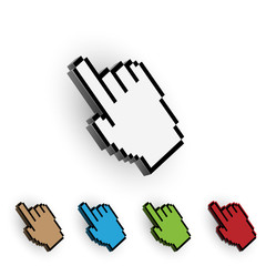 Hand cursor