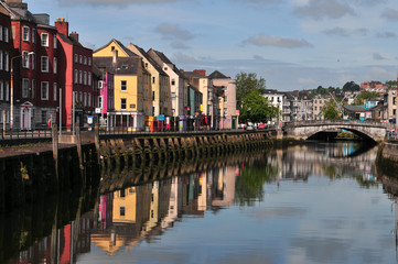 Naklejka premium Cork, centrum miasta.