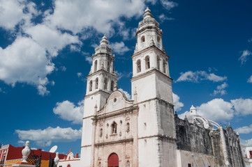 Fototapeta premium Catedral de Campeche (México)