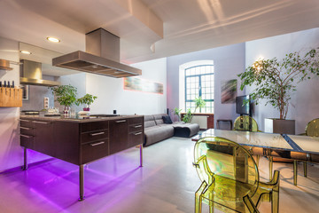 Loft interior