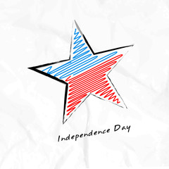 4th of July, American Independence Day background.