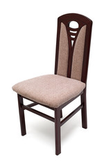 Wooden chair isolated