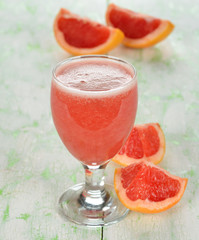 Fresh grapefruit juice