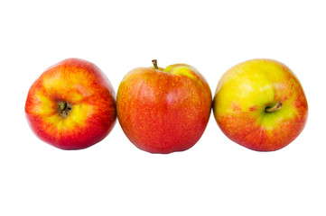 three apples