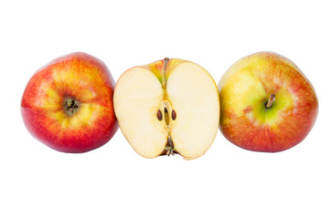 three apples