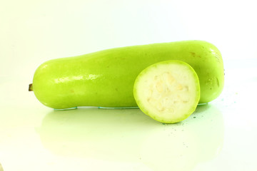 bottle gourd with slice