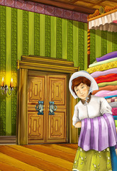 Fototapeta premium Princess and the Pea