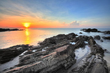 Sunrise at Kuala Abang, Terengganu
