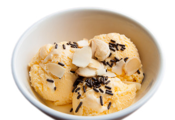 vanilla icecream.