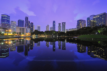 Symphony Lake at KLCC, Malaysia © mohdnadlyaizat