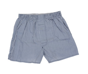 A pair of boxer shorts isolated on white background