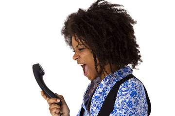 Stress am Telefon