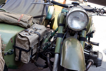 Fototapeta premium Old navy motorbike II.