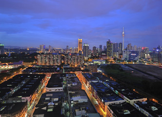 Obraz premium Kuala Lumpur City Centre