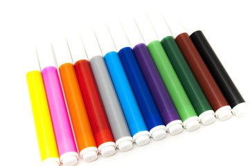 colored markers