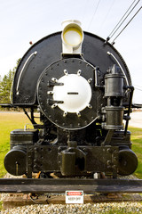 Naklejka premium steam locomotive, Groveton, New Hampshire, USA