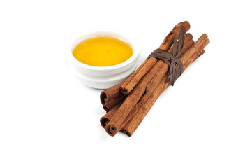 cinnamon and honey