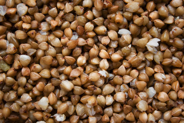 Buckwheat grains
