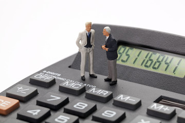 symbol of finance negotiation