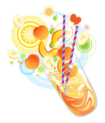 Smoothie - Yellow fruit