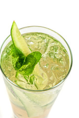 cocktail with cucumber