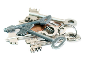 old metal keys
