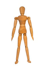 wooden manikin