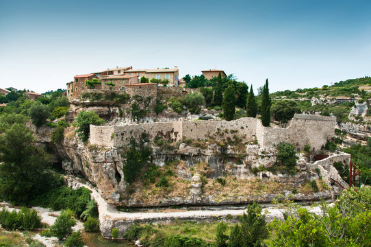 village de Minerve dans l'H&eacute;rault