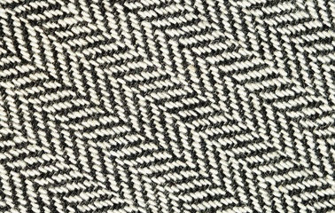 Closeup of tweed fabric